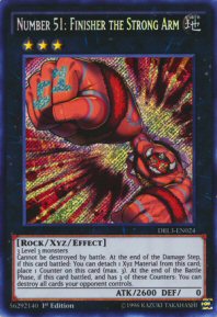 Number 51: Finisher the Strong Arm (Secret Rare)