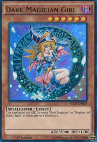 Dark Magician Girl (Super Rare)