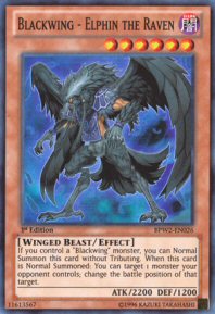 Blackwing - Elphin the Raven (Common)