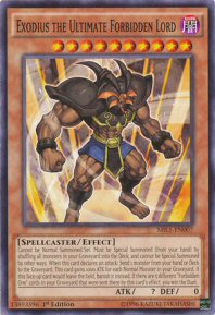 Exodius the Ultimate Forbidden Lord (Common)
