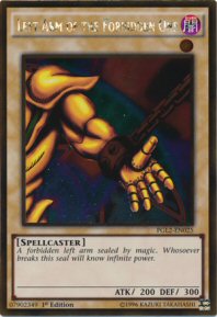 Left Arm of the Forbidden One (Gold Rare)