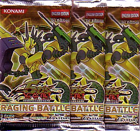 Raging Battle Booster Pack Trio