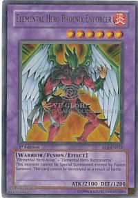 Elemental Hero Phoenix Enforcer (Ultimate Rare)