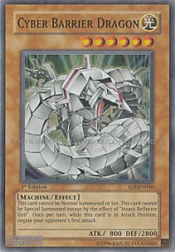 Cyber Barrier Dragon (Ultimate Rare)
