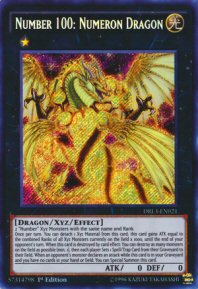 Number 100: Numeron Dragon (Secret Rare)