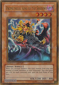 Prometheus, King of the Shadows (Gold Rare)