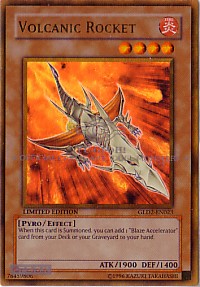 Volcanic Rocket (Gold Rare)