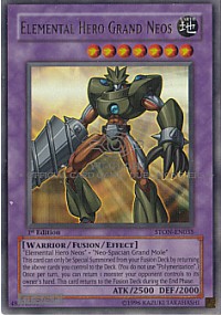 Elemental Hero Grand Neos (Ultimate Rare) - 1st Edition