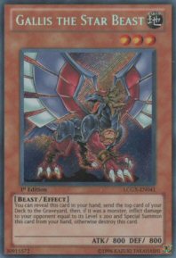 Gallis the Star Beast    (Secret Rare)