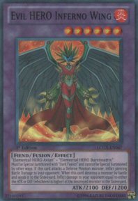 Evil HERO Inferno Wing  (Super Rare)