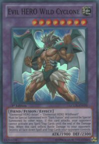 Evil HERO Wild Cyclone  (Super Rare)