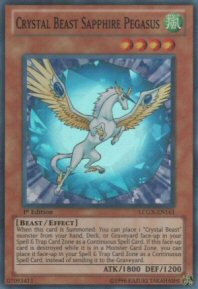 Crystal Beast Sapphire Pegasus  (Super Rare)