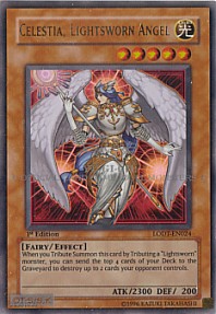 Celestia, Lightsworn Angel - 1st Edition