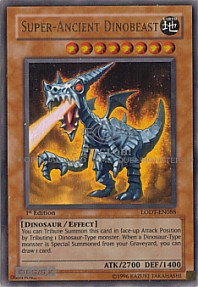 Super-Ancient Dinobeast - 1st Edition