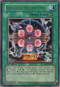 Dangerous Machine Type-6 (Ultimate Rare) - 1st Edition