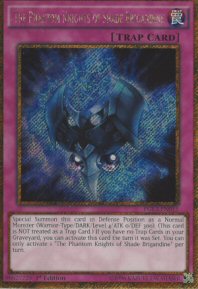 The Phantom Knights of Shade Brigandine (Gold Secret Rare)