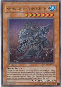 Superancient Deepsea King Coelacanth (Ultimate Rare)