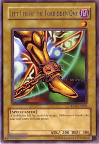 Left Leg of the Forbidden One (Rare)