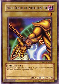 Right Arm of the Forbidden One (Rare)