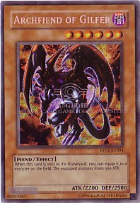 Archfiend Of Gilfer(Secret)