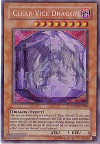 Clear Vice Dragon (Secret Rare)