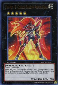 Number 12: Crimson Shadow Armor Ninja (Star Rare)