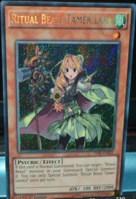 Ritual Beast Tamer Lara (Secret Rare - 1st Ed)