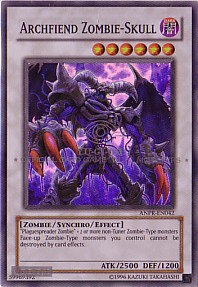Archfiend Zombie Skull (Super Rare)