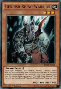Fiendish Rhino Warrior (Rare)