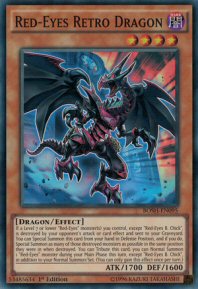 Red-Eyes Retro Dragon (Super Rare)