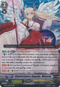 Omniscience Regalia, Minerva (RRR+SP)