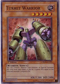 Turret Warrior (Super Rare - 1st Ed)