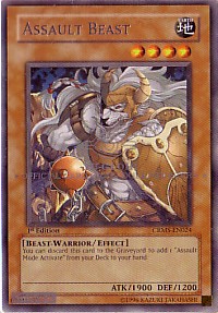 Assault Beast (Rare - 1st Ed)