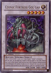 Cosmic Fortress Golgar (Ultimate Rare)