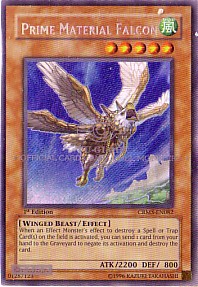 Prime Material Falcon (Secret Rare - 1st Ed)