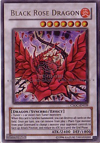 Black Rose Dragon (Ghost Rare)