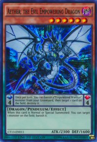 Aether, the Evil Empowering Dragon (Super Rare)
