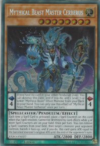 Mythical Beast Master Cerberus (Secret Rare)