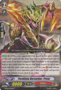 Perdition Berserker, Preta