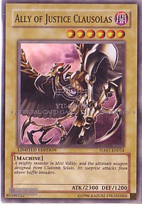 Ally of Justice Clausolas (Super Rare)