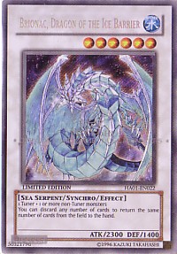 Brionac, Dragon of the Ice Barrier (Secret Rare)
