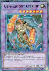 Gem-Knight Citrine (Secret Rare)