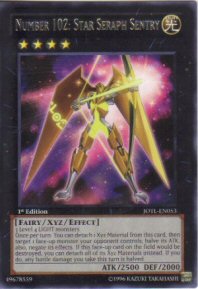 Number 102: Star Seraph Sentry (Rare)