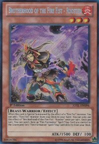 Brotherhood of the Fire Fist - Rooster (Secret Rare - 1st Ed)