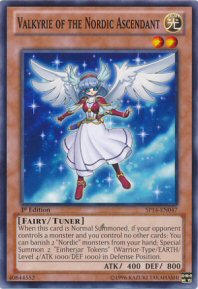 Valkyrie of the Nordic Ascendant (Secret Rare)