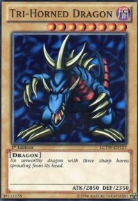 Tri-Horned Dragon (Super Rare)