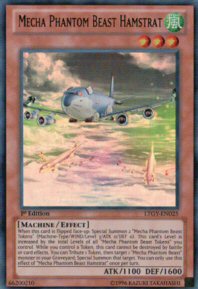 Mecha Phantom Beast Hamstrat (Ultra Rare - 1st Ed)