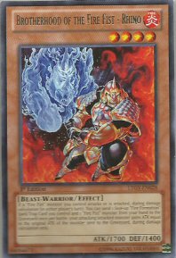 Brotherhood of the Fire Fist - Rhino (Rare)