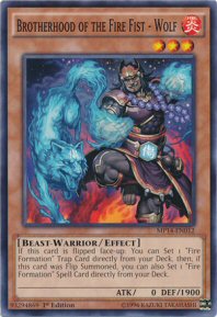 Brotherhood of the Fire Fist - Wolf (Common)