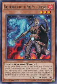 Brotherhood of the Fire Fist - Leopard (Common)